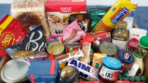 Charles Sturt University grant supporting the delivery of food hampers